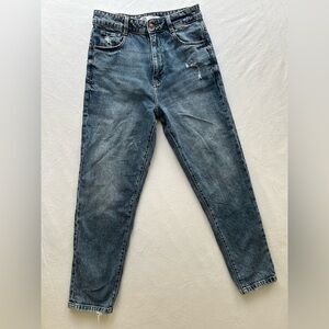 Zara Women's Straight Leg Blue Jeans size 4